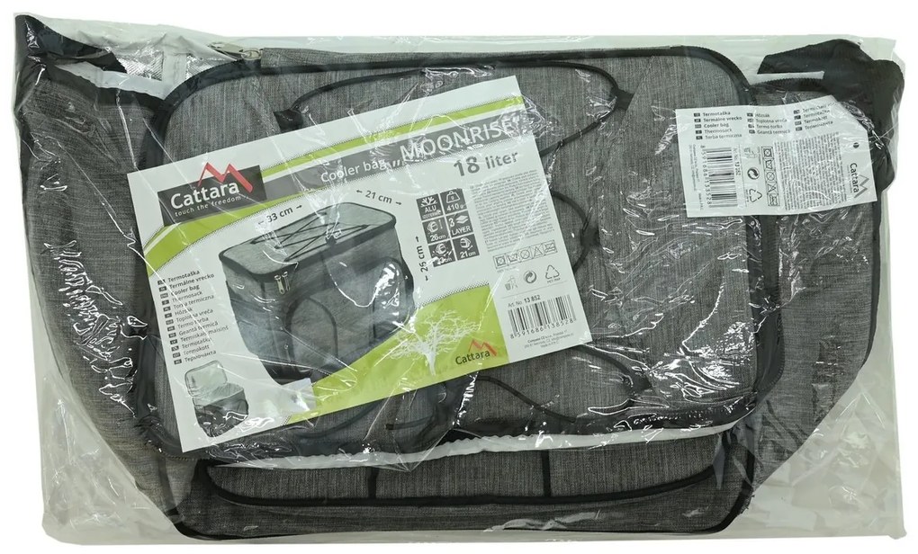 Cattara Termotaška MOONRISE 18 l sivá