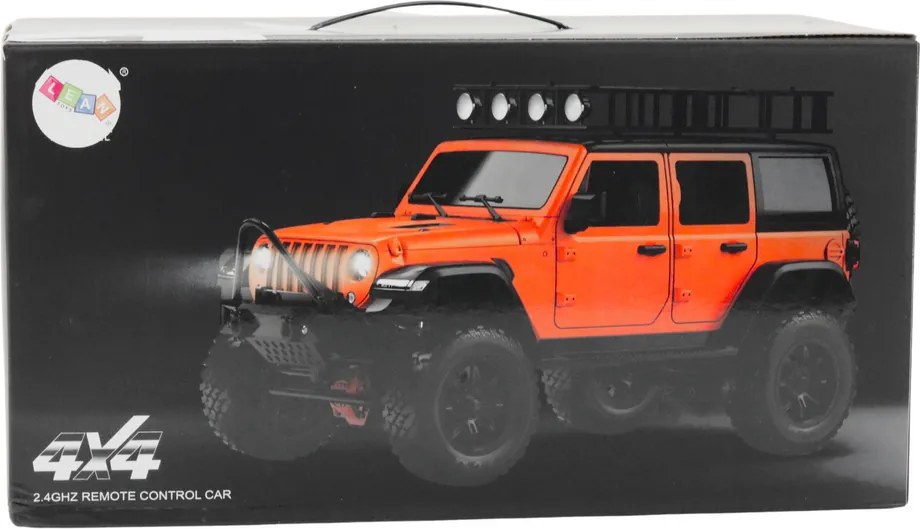 LEAN Toys Diaľkovo ovládané terénne auto RC 2.4G 4x4 sivé