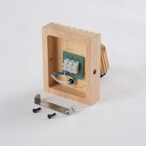 Brilagi - Nástenné bodové svietidlo HYGGE 1xE14/15W/230V kaučukovník/dymová