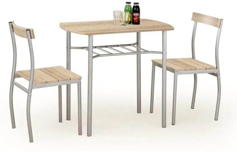 Najlacnejšie jedálenský set H401, sonoma
