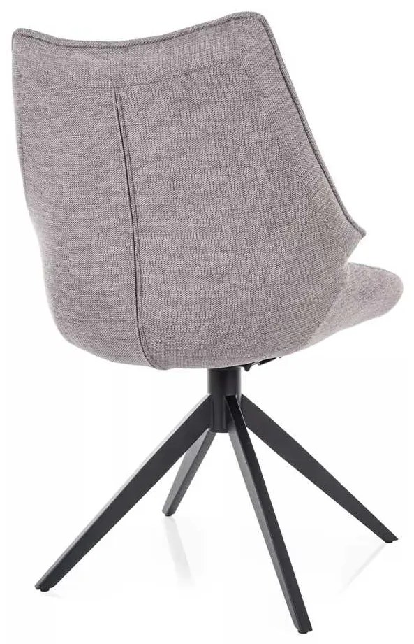 Jedálenská stolička Opal II, svetlo sivá