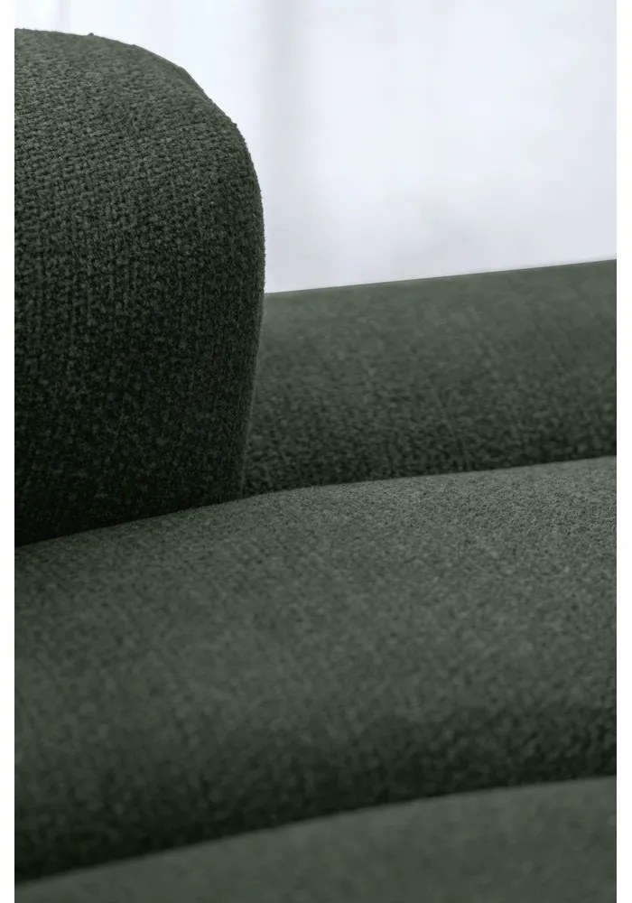 Tmavozelená rohová pohovka (ľavý roh/do tvaru "U") Shell – Miuform