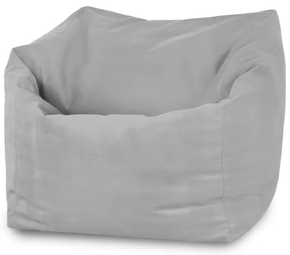Sedací vak AMALFI svetlo sivý