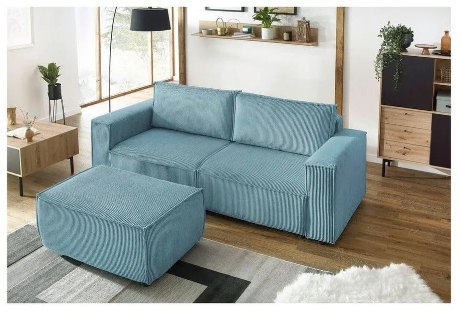 Menčestrová podnožka v mentolovej farbe Nihad – Bobochic Paris