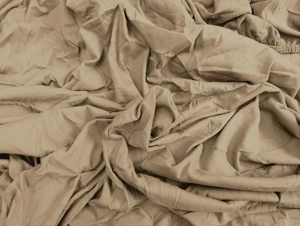 Jersey plachta EXCLUSIVE béžová 90 x 200 cm
