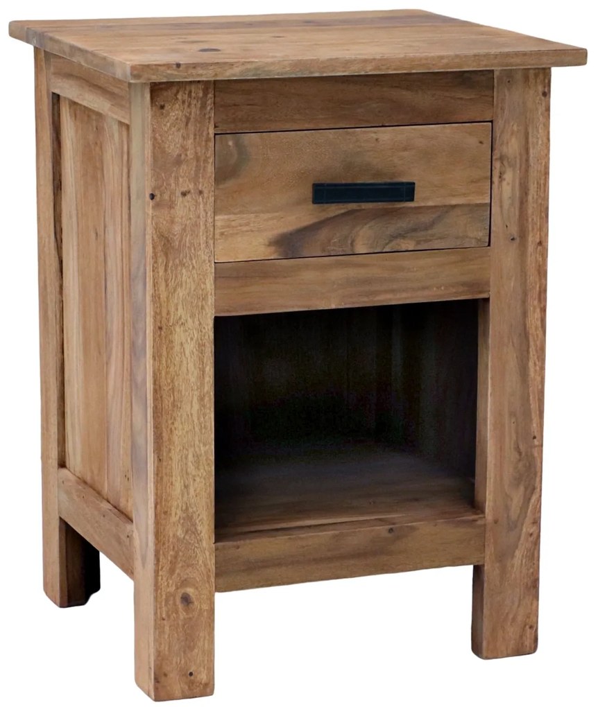 furniture-nabytek.cz - Nočný stolík drevený z palisandra 45x40x60
