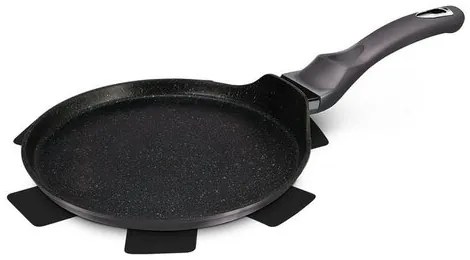 Berlinger Haus Panvica na palacinky s mramorovým povrchom Carbon PRO Line, 25 cm