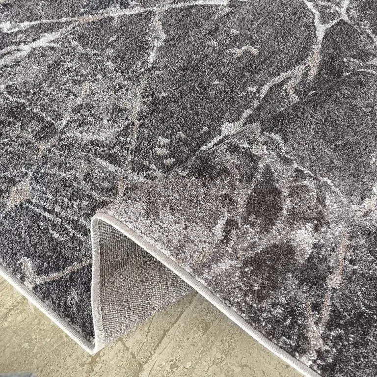 DY Sivý koberec s mramorovým vzorom Panamero 25 Rozmer: 120x170 cm