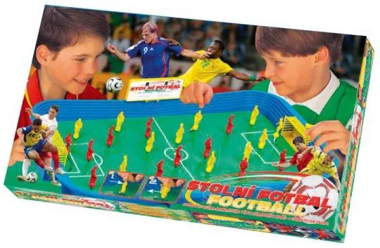 Kopaná/fotbal společenská hra plast 53x30x7cm v krabici