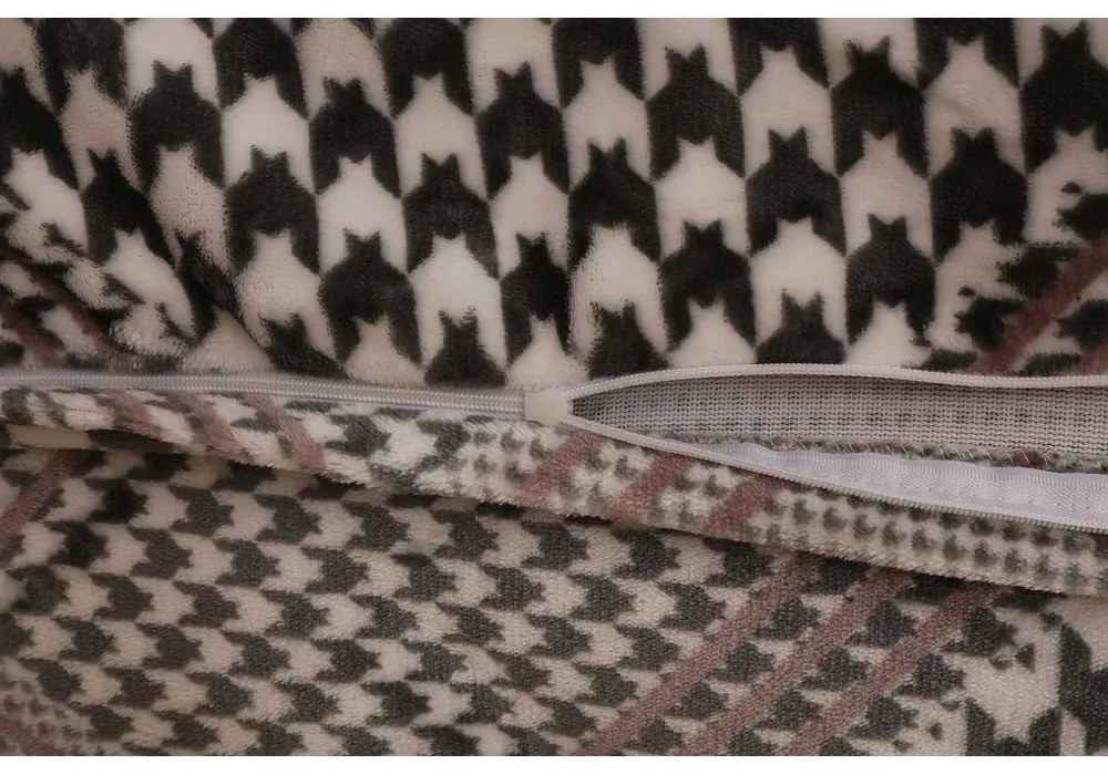 Sivé obliečky na jednolôžko z mikroplyšu 140x200 cm – My House