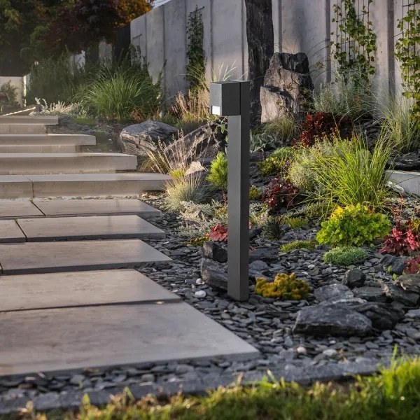 Rabalux 77056 - Vonkajšia lampa CERNON 1xGU10/7W/230V IP44 čierna