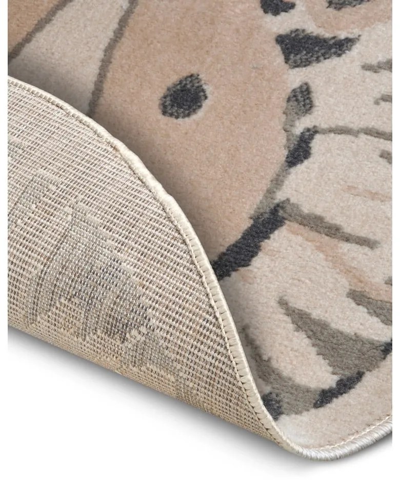 Béžový detský koberec ø 100 cm Lion – Hanse Home