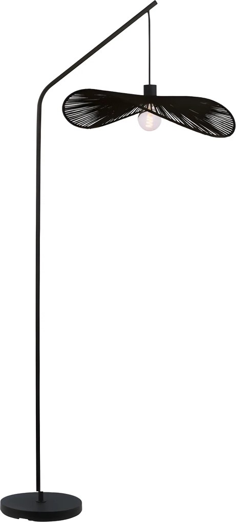 Toolight Toolight, podlahová lampa 1xE27, APP1834-1F, čierna matná, OSW-00637