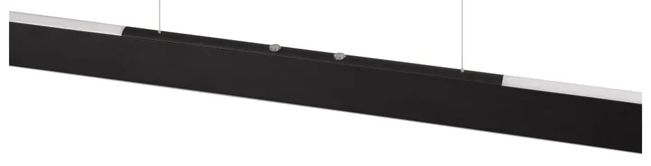 Čierne LED závesné svietidlo Helios - Trio