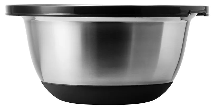 Set miešacích misiek s vekom 4 ks – Basic Kitchen - 593771