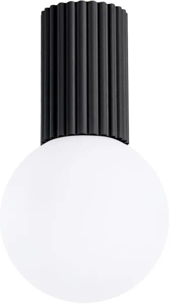 Sollux SL.1713 - Kúpeľňové stropné svietidlo HALO 1xG9/8W/230V IP44 čierna