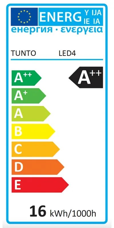 Tunto LED4/L4B-B Stolná lampa, čierna