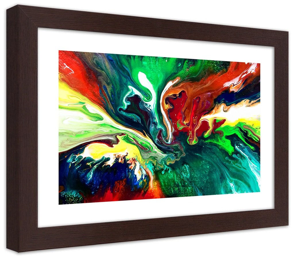 Gario Plagát Tekutá abstrakcia Farba rámu: Bez rámu, Rozmery: 30 x 20 cm
