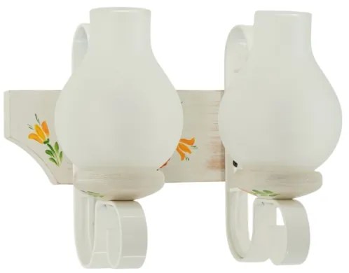 Brilagi - Nástenné svietidlo QUEEN 2xE14/40W/230V buk/krémová