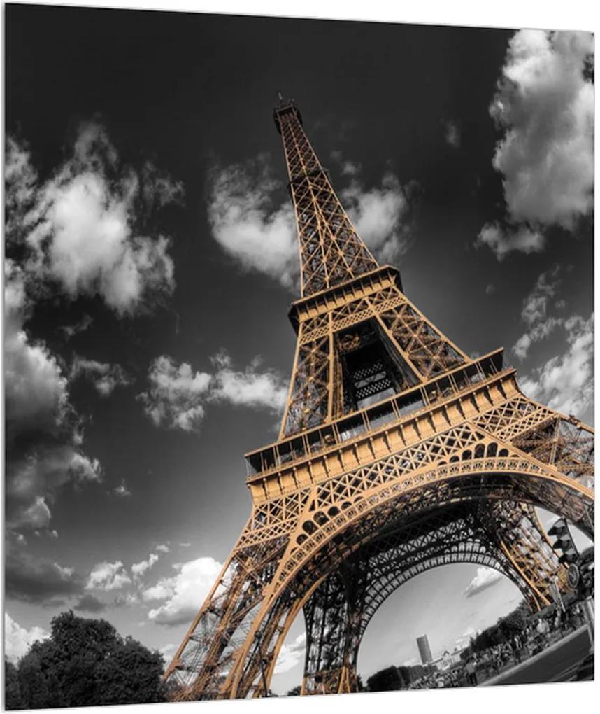 Obraz Eiffelovej veže (30x30 cm)