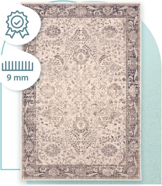 Koberec Dywilan Moon Super Mandi strieborný