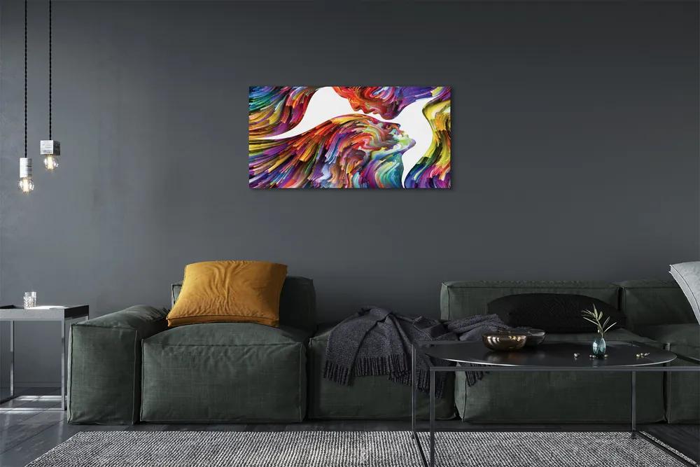 Obraz canvas obrazovej plochy farba 140x70 cm