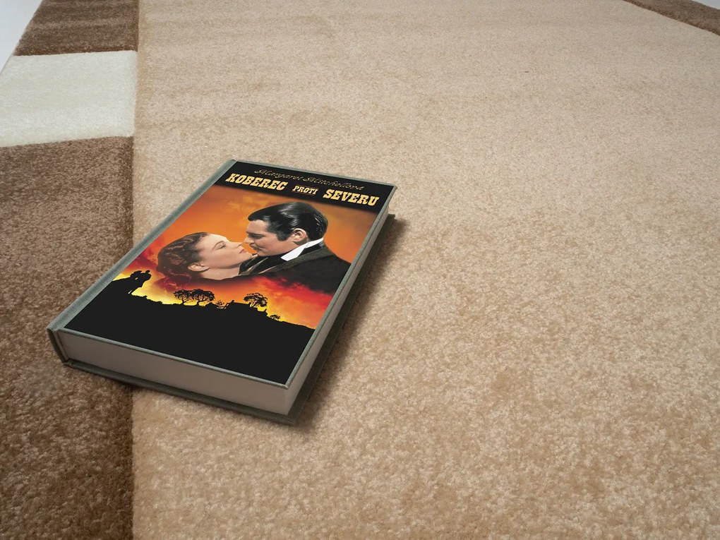 Kusový koberec Cascada Plus beige 6294, 120x170, béžová, chodba / predsieň, Spoltex