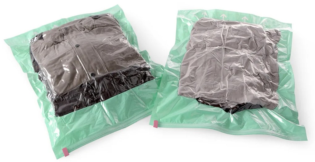 Compactor Sada cestovních vakuových pytlů Jet RollBags L 50 l, 55 x 70 cm, 4 ks