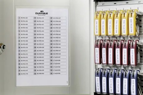 Durable Hliníková schránka na kľúče KEY BOX, na 36 kľúčov