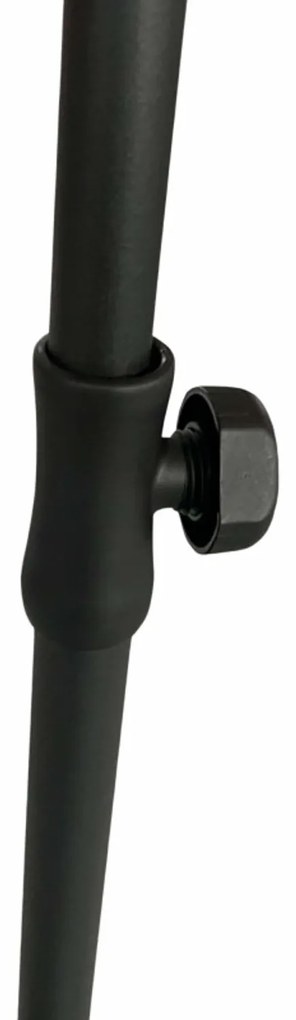 Záhradný slnečník Flox, svetlo sivá