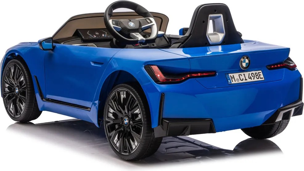 LEAN CARS Elektrické autíčko BMW i4 4x4 JE1009 modré