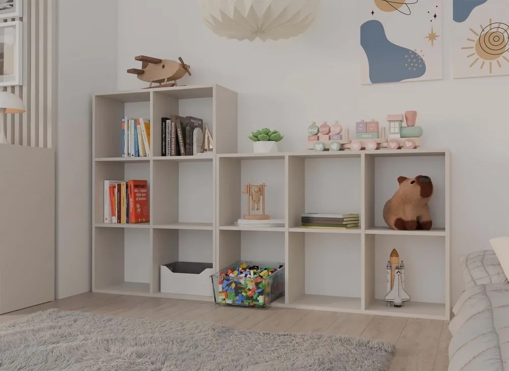 Regál Malax 110 cm kašmír
