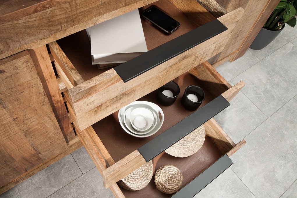 Komoda Iron Craft 175cm Mango