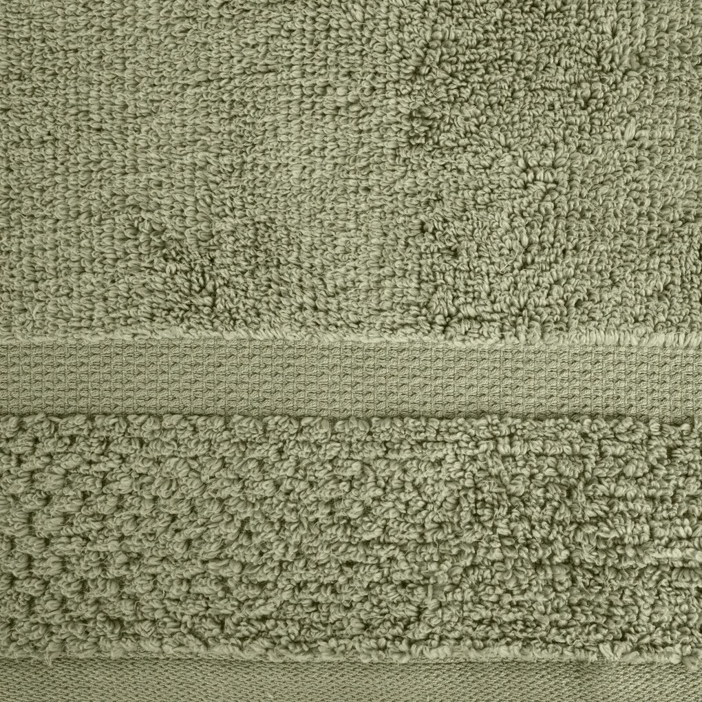 BAVLNENÝ UTERÁK VILIA SADA 6KS 50X90 CM ZELENÁ