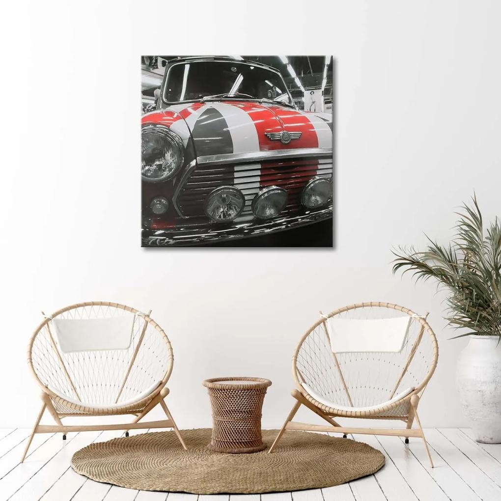 Obraz na plátně Auto Mini Cooper - 40x40 cm