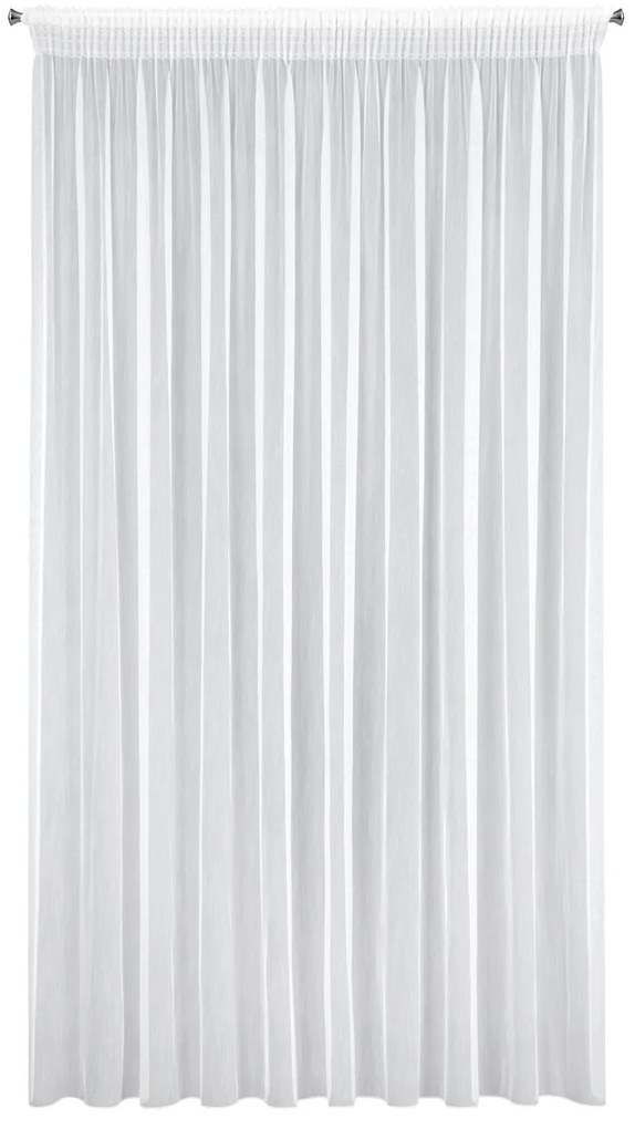 ZÁCLONA NA PÁSKE NICEA 350X270 CM BIELA