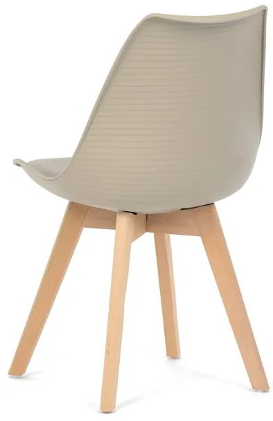 Autronic BONTEC Jedálenská stolička, hnedá, plast, CT-X7055 CAP Farba: Hnedá
