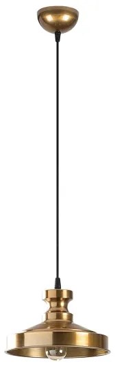 Luster na lanku BERCESTE 1xE27/40W/230V zlatá