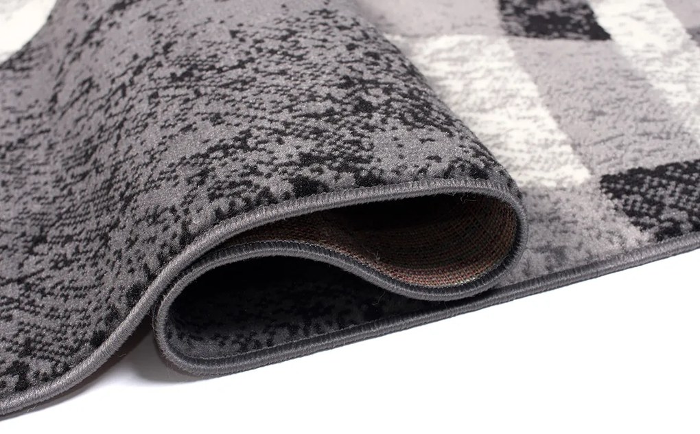 Koberec 4959A DARK GRAY CHEAP PP CRM Veľkosť: 180x250cm