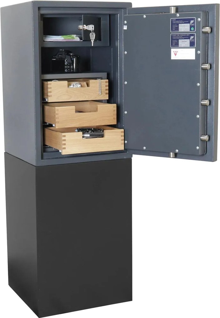 Ohňovzdorný nábytkový trezor ATLAS 65 EL, 655 x 440 x 430 mm, elektronický