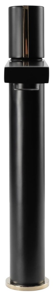 Rea ICON - vysoká umývadlová batéria, zlatá/čierna, REA-B5681