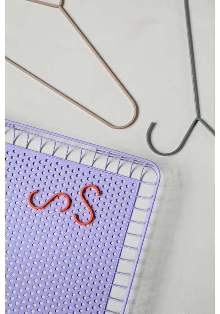 Oranžové závesné kovové háčiky v súprave 5 ks Hang-it – Mette Ditmer Denmark