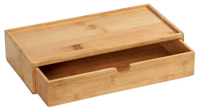 Bambusový úložný box s priehradkou Wenko Terra
