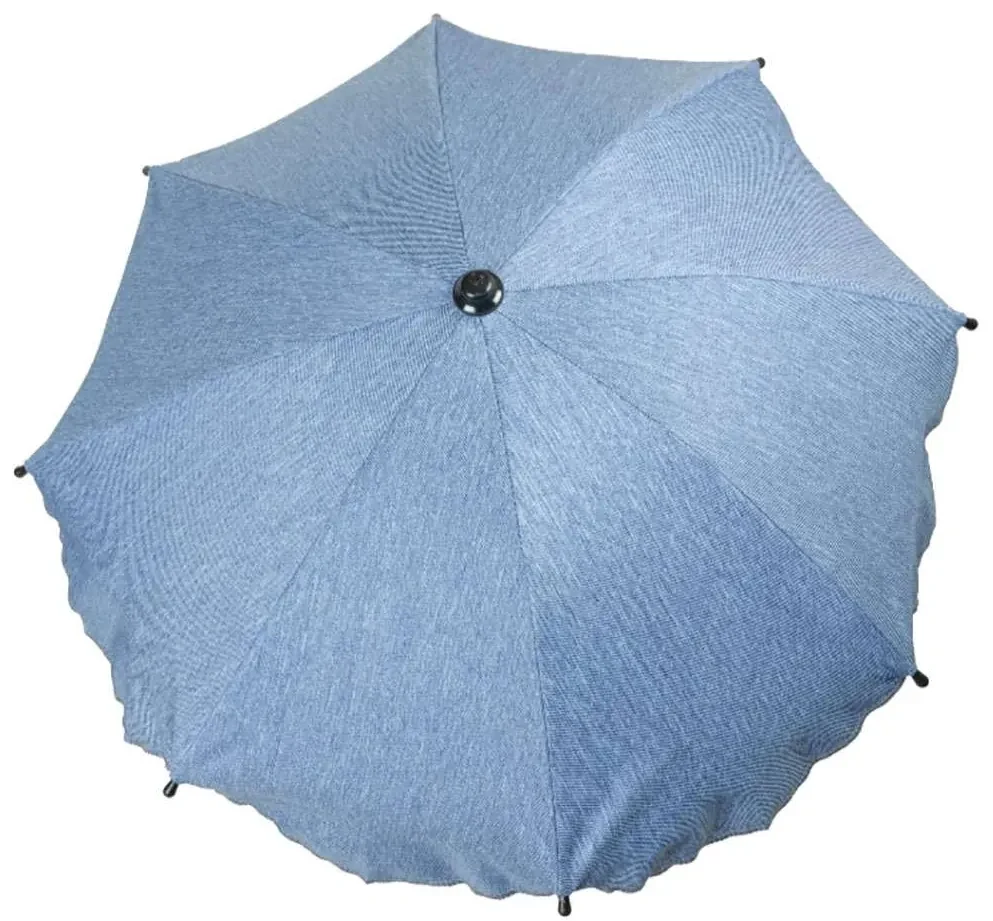 Slnečník na kočík Jeans modrý