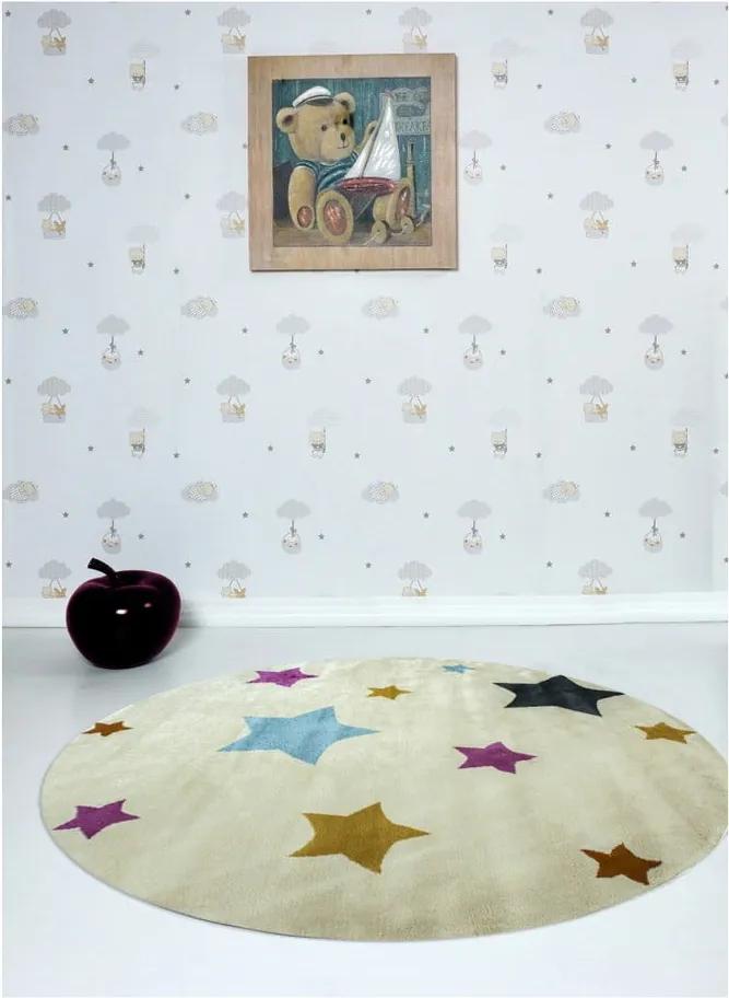Detský koberec Pinullo Stars, ⌀ 150 cm