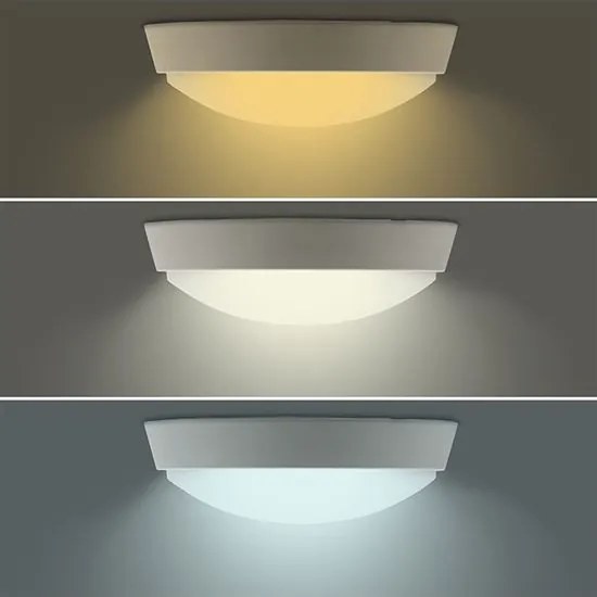 Solight WO779-2 - LED vonkajšie svietidlo 20W/230V 3000/4000/6500K IP65 priemer 22 cm