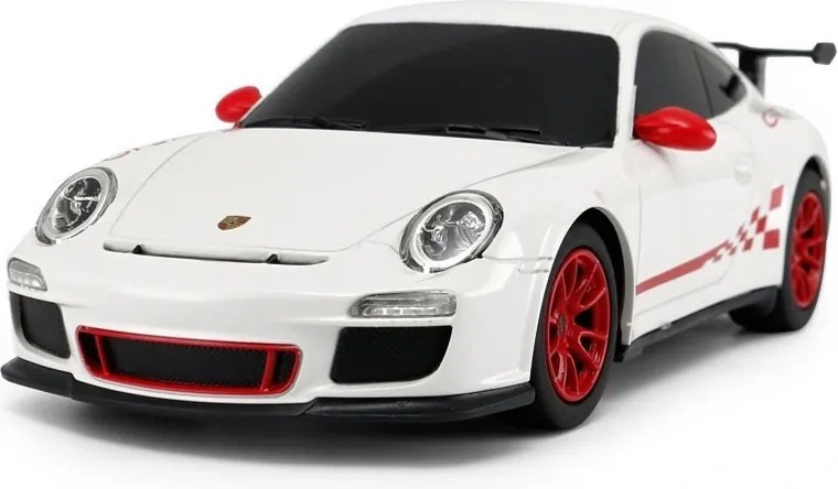 RASTAR Diaľkovo ovládané RC Porsche 911 GT3 RS 1:24 biele – model auto pre deti a zberateľov