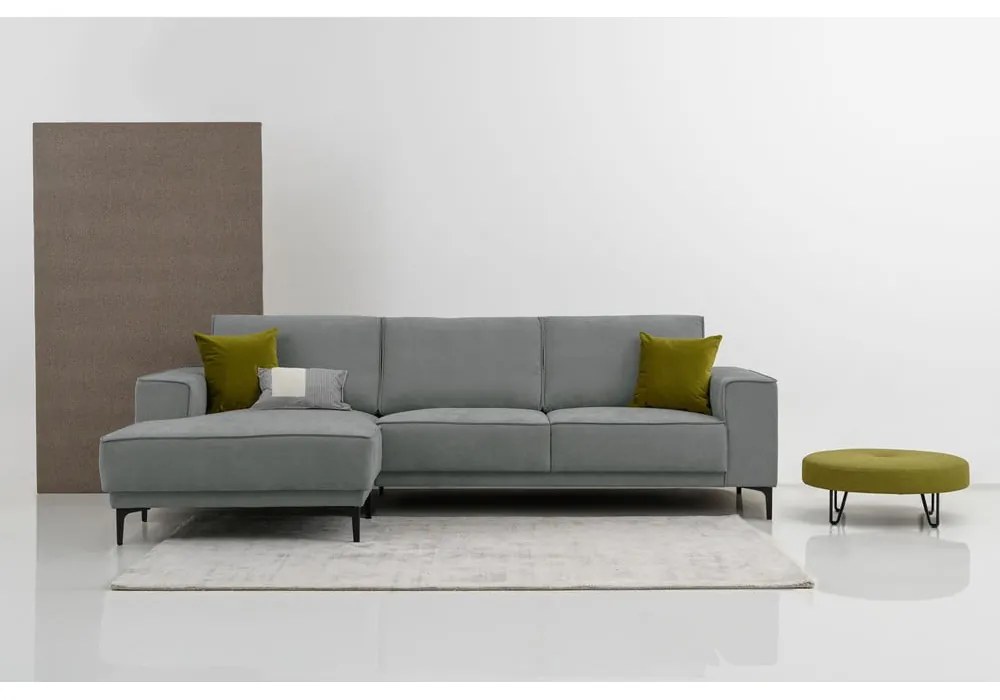 Tmavosivá rohová pohovka (ľavý roh) Copenhagen – Scandic