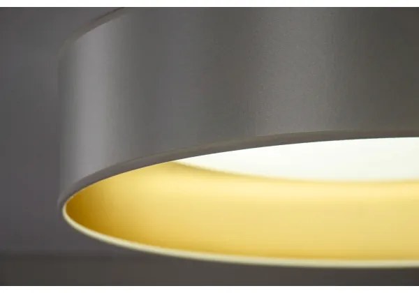 Duolla - LED Stropné svietidlo ROLLER LED/24W/230V pr. 45 cm strieborná/zlatá