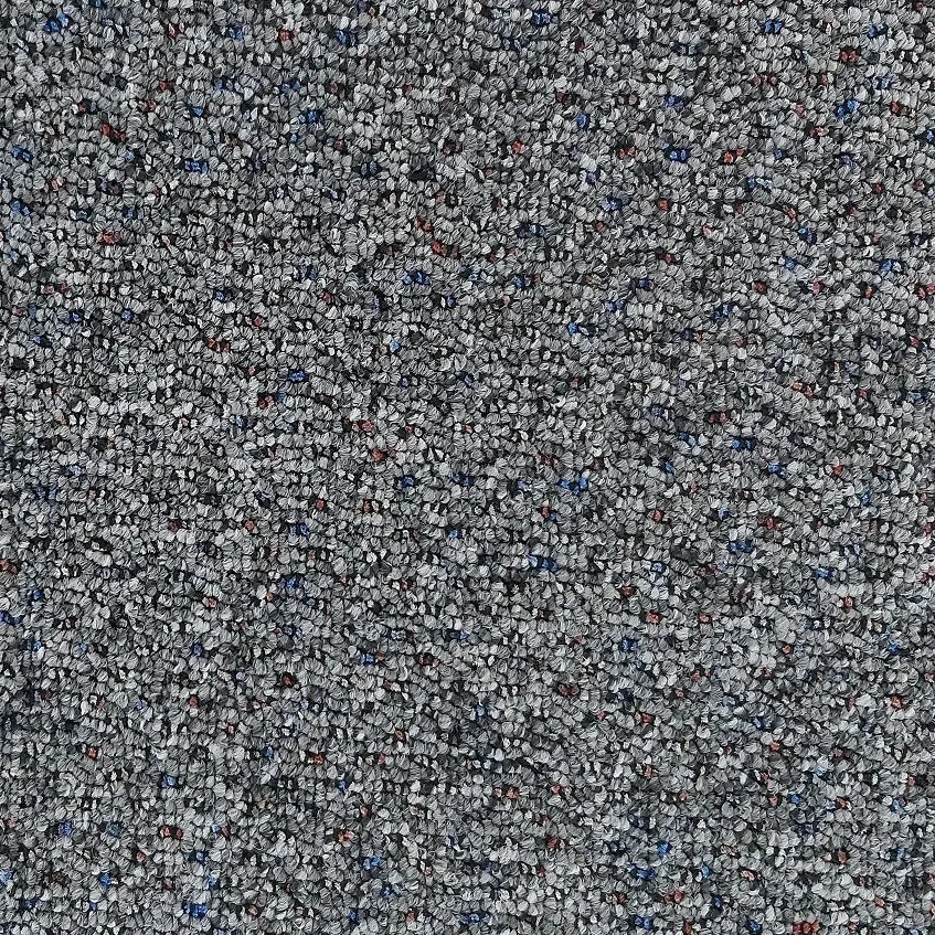 Timzo, Koberec metráž New Techno 3525 šedé, na mieru, šíře 4m,5m, šedá, ab (mriežka), chodba / predsieň